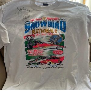 Old school Drag racing shirt